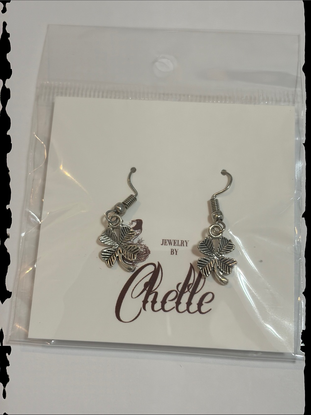 Petite Shamrock ☘️ Clover Dangle Earrings